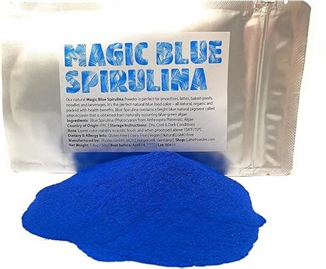 Magic blue spiruulina